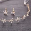Proste / Simple Złote Biżuteria Ślubna 2018 Metal Rhinestone Kolczyki Koronki Ozdoby Do Włosów Akcesoria
