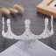 Luxury / Gorgeous Silver Bridal Jewelry 2018 Metal Rhinestone Tiara Earrings Accessories