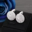 Luxury / Gorgeous Silver Bridal Jewelry 2018 Metal Rhinestone Tiara Earrings Accessories