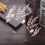 Piękne Złote Metal Akcesoria 2018 Kryształ Kwiat Kolczyki Rhinestone Tiara Biżuteria Ślubna