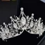 Chic / Beautiful Silver Bridal Jewelry 2018 Metal Beading Crystal Rhinestone Tiara Wedding Accessories