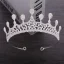 Sparkly Silver Metal Bridal Jewelry 2018 Rhinestone Tiara Wedding Accessories