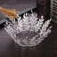 Modest / Simple Silver Metal Bridal Jewelry 2018 Rhinestone Tiara Wedding Accessories