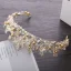Snygga / Fina Godis Rosa Brudsmycken 2018 Metall Kristall Rhinestone Örhängen Tiara Tillbehör