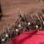 Vintage Sølv Bryllup Tilbehør 2018 Metall Krystall Perle Rhinestone Tiara