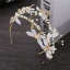 Fine Gull Metall Tilbehør 2018 Sommerfugl Perle Rhinestone Tiara