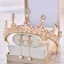 Luxury / Gorgeous Gold Metal Bridal Jewelry 2018 Pearl Rhinestone Earrings Tiara Accessories