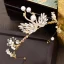Amazing / Unique Gold Metal Accessories 2018 Pearl Rhinestone Crystal Tiara