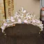 Luxury / Gorgeous Gold Metal Accessories 2018 Rhinestone Crystal Tiara