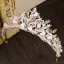 Luxury / Gorgeous Gold Metal Accessories 2018 Rhinestone Crystal Tiara