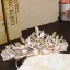 Luxury / Gorgeous Gold Metal Accessories 2018 Rhinestone Crystal Tiara