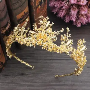 Scintillantes Doré Tiare 2018 Métal Mariage Accessorize