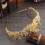 Sparkly Gold Tiara 2018 Metal Wedding Accessories