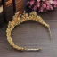 Sparkly Gold Tiara 2018 Metal Wedding Accessories