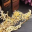 Sparkly Gold Tiara 2018 Metal Wedding Accessories