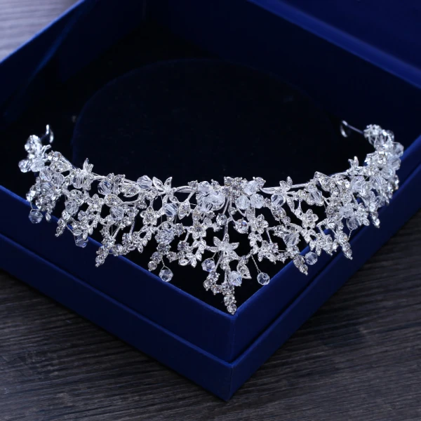 Scintillantes Argenté Métal Accessorize 2018 Cristal Faux Diamant Tiare