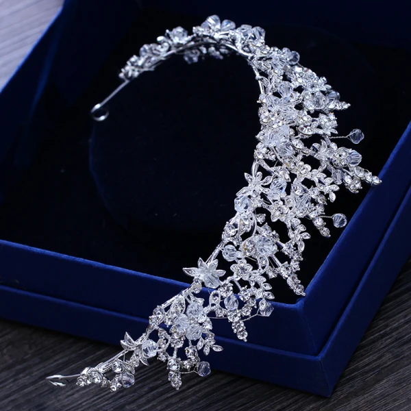 Scintillantes Argenté Métal Accessorize 2018 Cristal Faux Diamant Tiare