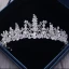 Sparkly Silver Metal Tiara 2018 Crystal Rhinestone Wedding Accessories