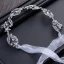 Fine Sølv Metall Tilbehør 2018 Rhinestone Snøre opp Hodepynt