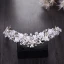 Unique Feuille Argenté Tiare 2018 Métal Cristal Perle Faux Diamant Accessorize