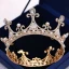 Vintage / Originale Doré Mariage Tiare 2018 Métal Perle Faux Diamant Accessorize