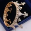 Vintage / Originale Doré Mariage Tiare 2018 Métal Perle Faux Diamant Accessorize