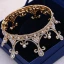 Vintage / Originale Doré Mariage Tiare 2018 Métal Perle Faux Diamant Accessorize