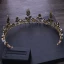 Vintage Barokowy Brązowy Tiara 2018 Metal Kryształ Rhinestone Akcesoria