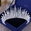 Luxury / Gorgeous Silver Tiara 2018 Metal Crystal Rhinestone Beading Accessories