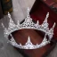 Enkel Sølv Tiara 2018 Metall Perle Rhinestone Tilbehør