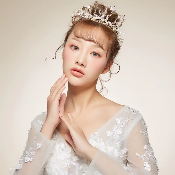 Chic / Belle Doré Tiare 2018 Métal Cristal Perle Étoile Faux Diamant Accessorize