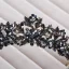 Vintage Barokowy Czarne Tiara 2018 Metal Kryształ Rhinestone Akcesoria