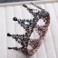 Vintage Barokowy Czarne Tiara 2018 Metal Rhinestone Akcesoria