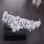 Sparkly Silver Tiara 2018 Metal Rhinestone Beading Crystal Accessories