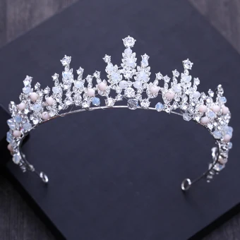 Chic Belle Argenté Tiare 2018 Métal Faux Diamant Cristal Accessorize