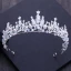 Chic / Belle Argenté Tiare 2018 Métal Faux Diamant Cristal Accessorize