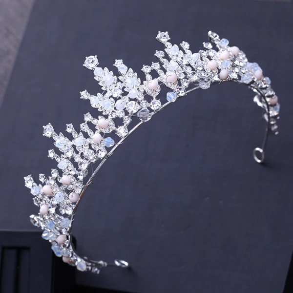 Chic / Belle Argenté Tiare 2018 Métal Faux Diamant Cristal Accessorize