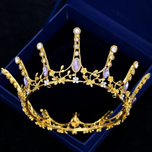 Scintillantes Doré Tiare 2018 Métal Faux Diamant Mariage Accessorize
