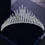 Proste / Simple Srebrny Rhinestone Tiara 2018 Metal Akcesoria