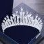 Mooie / Prachtige Zilveren Tiara 2018 Metaal Kralen Kristal Rhinestone Huwelijk Accessoires