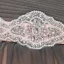 Mote Perle Rosa Grå Ballkjoler 2018 Ballkjole Kjæreste Uten Ermer Beading Perle Rhinestone Sash Chapel Train Buste Ryggløse