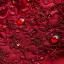 Chic / Beautiful Burgundy Evening Dresses  2018 A-Line / Princess Scoop Neck Sleeveless Appliques Lace Crystal Sash Floor-Length / Long Ruffle Backless Formal Dresses