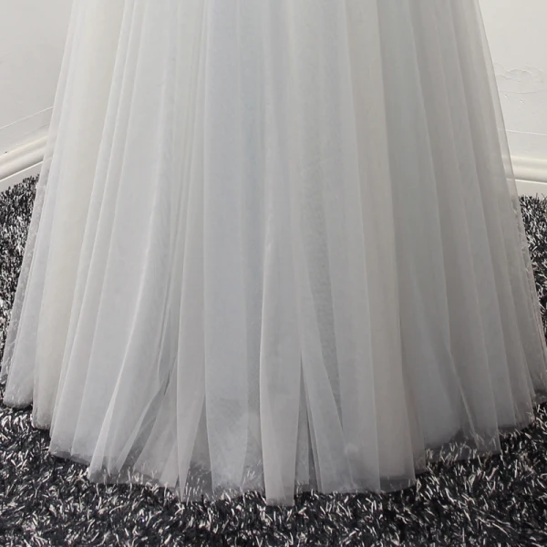 Chic / Beautiful Sky Blue Evening Dresses 2017 A-Line / Princess Floor-Length / Long Cascading Ruffles V-Neck Sleeveless Backless Appliques Flower Beading Crystal Bow Sash Formal Dresses