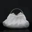 Fée Des Fleurs Blanche Pochette Perlage Fleur Faux Diamant Velour Mariage Accessorize 2019