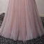 Chic / Beautiful Pearl Pink Evening Dresses  2017 A-Line / Princess Floor-Length / Long Cascading Ruffles Off-The-Shoulder Short Sleeve Backless Beading Sequins Appliques Flower Formal Dresses