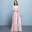 Chic / Beautiful Jade Green Bridesmaid Dresses 2018 A-Line / Princess Scoop Neck 1/2 Sleeves Sash Sequins Floor-Length / Long Ruffle Backless Wedding Party Dresses
