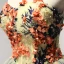 Mote Multi-Farger Festkjoler 2017 Gripende Ruffles Korte Ballkjole Kjæreste Uten Ermer Ryggløse Perle Paljetter Appliques Blomst Formelle Kjoler