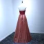 Fine Rød Selskapskjoler 2017 Prinsesse Lange Gripende Ruffles Kjæreste Uten Ermer Ryggløse Beading Paljetter Blonder Appliques Sash Formelle Kjoler