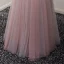 Chic / Beautiful Pearl Pink Evening Dresses  2017 A-Line / Princess Floor-Length / Long Cascading Ruffles Off-The-Shoulder Short Sleeve Backless Pearl Beading Lace Appliques Flower Formal Dresses