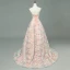 Modern / Fashion Pearl Pink Prom Dresses 2018 A-Line / Princess Spaghetti Straps Sleeveless Appliques Lace Sweep Train Ruffle Backless Formal Dresses